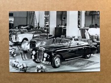 Alvis Cars Motor Show Stand Press Photograph