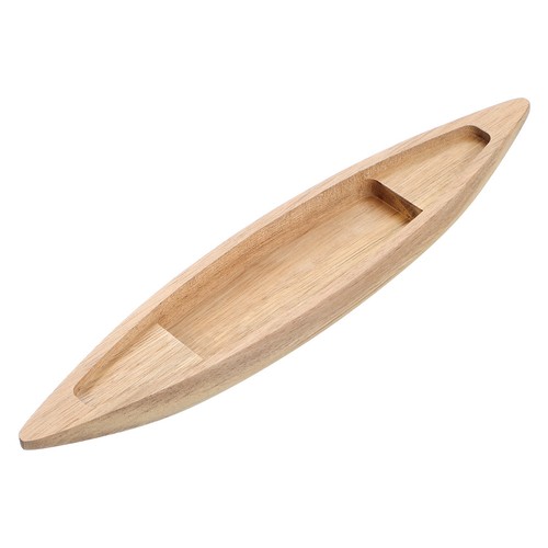 Wooden boat model decor - decor,