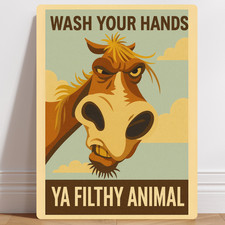 Wash Your Hands Funny Bathroom