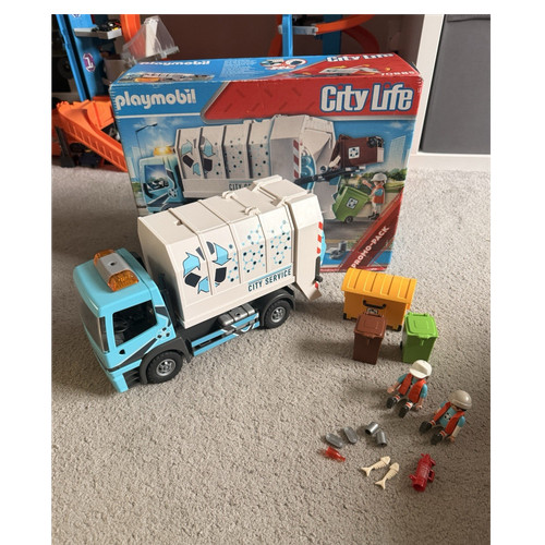Playmobil city life garbage - city,