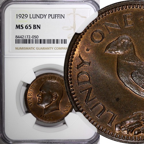 Lundy bronze 1929 puffin - puffin, 1