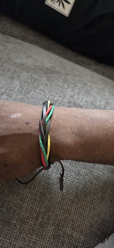 Handmade woven leather braid - woven,