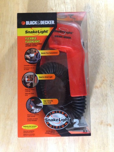 New black decker snake light - new,