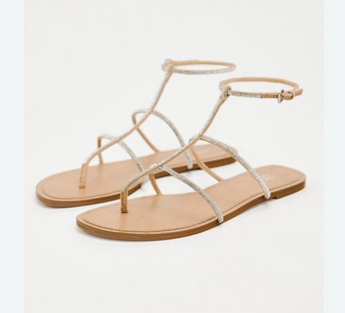 Zara women strappy sandals - women's,