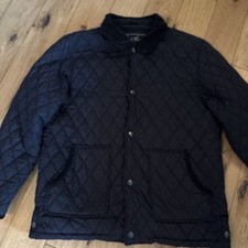 Men’s Jack Murphy heritage Collection Quilted Jacket XL Black Vgc