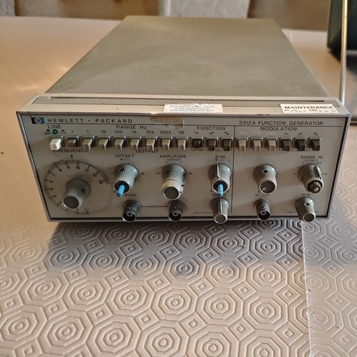 3312a function generator - function,