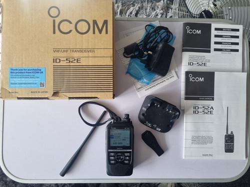 Icom 52e vhf uhf dual - icom,