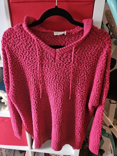 Apricot hot pink - hot, boucle