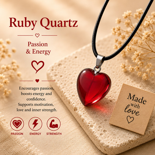Love heart chakra necklace - heart,