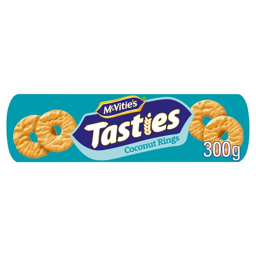 Tasties coconut rings - rings, biscuits