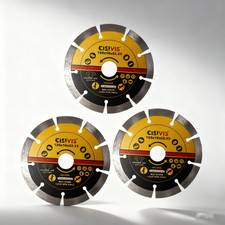 3x 125mm  5" Diamond Angle