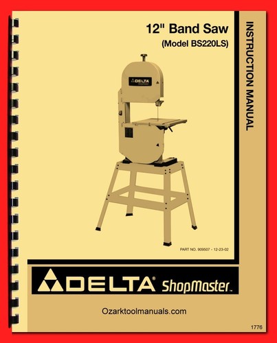 Delta band saw - delta, bs220ls