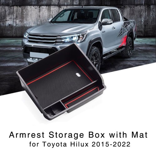 Car armrest storage - armrest, for