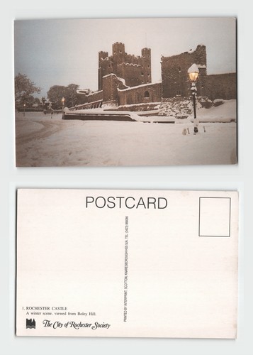 Postcard rochester castle - -,