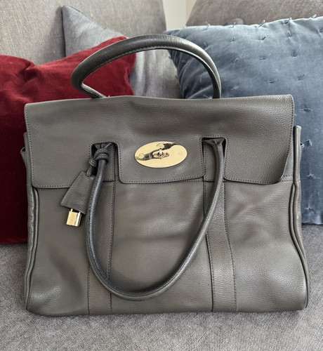 Mulberry bayswater large grey - large,