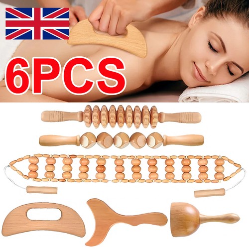Wood therapy massage tools - therapy,