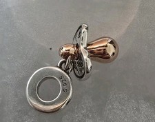 sterling silver  dummy Charm