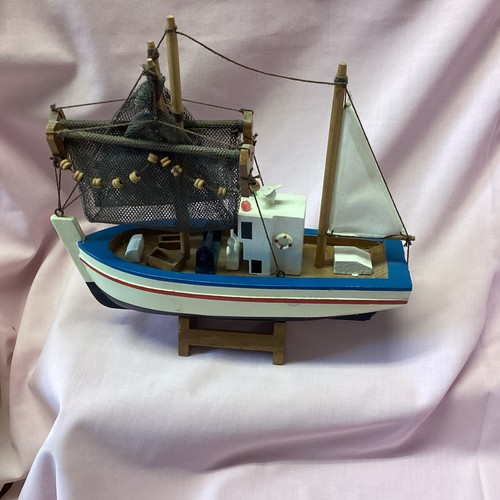 Vintage wooden fishing trawler - vintage,