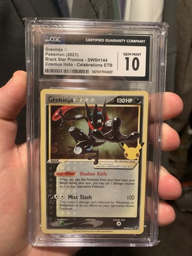 Pokémon tcg greninja - pokémon, gold