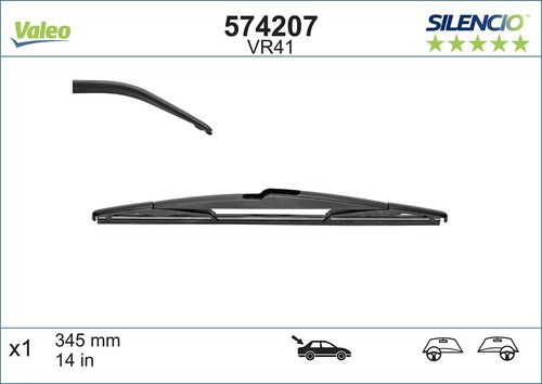 Fits valeo 574207 silencio - 574207,