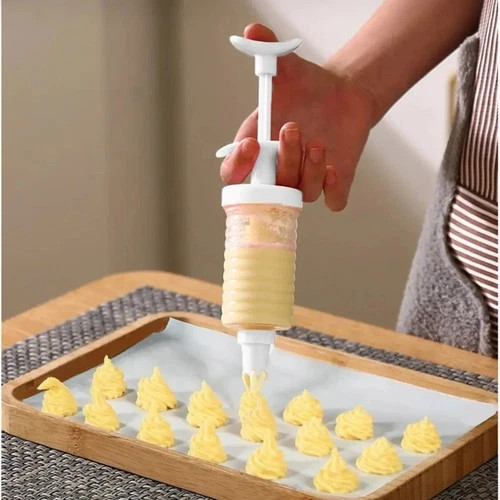 8pcs set icing syringe gun - icing,