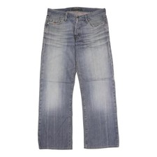 ENERGIE Mens Jeans Blue Regular Straight Denim Medium W34 L30 Casual Comfortable