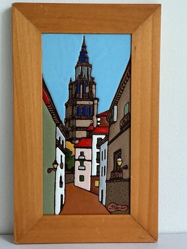 Germier framed vibrant art - germier,