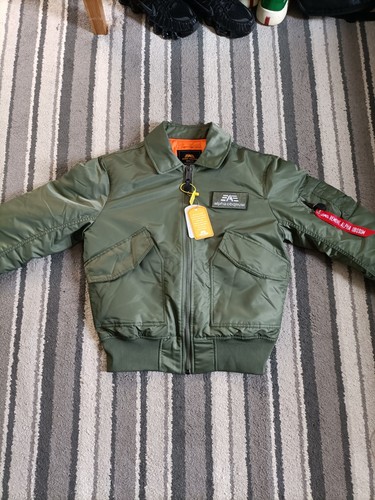 Alpha bomber jacket green - alpha,