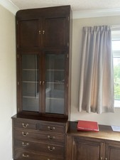 Timber to reclaim or recycle   Large Unit Brazilian Mahogany Wood Vintage Style