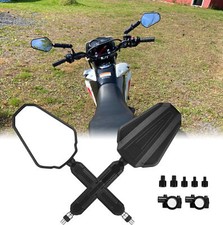 2x Side Mirror Foldable