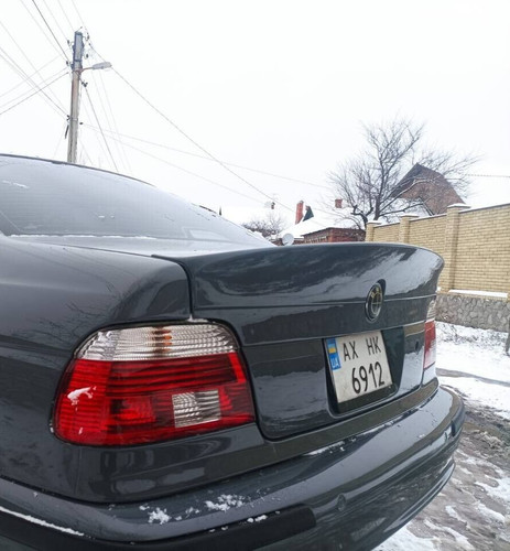Bmw e39 trunk ducktail lip - bmw,