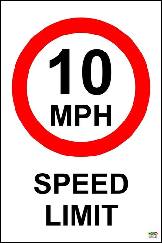 Mph speed limit - mph,