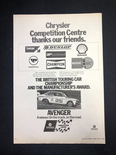 Chrysler avenger british - avenger,