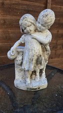 Boy And Girl Statie 12" Tall
