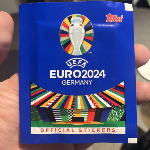 Topps euro 2024 stickers - topps, 1x
