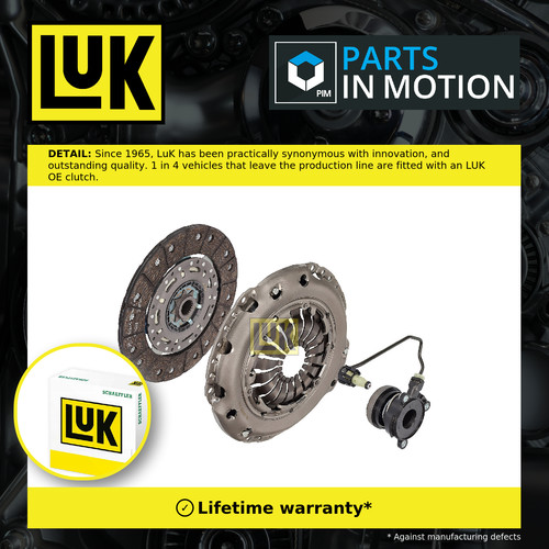 Clutch kit 3pc - kit,