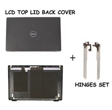 New Dell Latitude 3510 15.6" LCD Top Lid Back Cover CMCDF 0CMCDF With Hinges