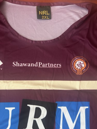 Manly sea eagles polyester - sea,