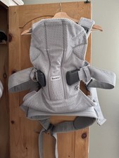 Baby Bjorn Baby Carrier One Air, 0-3 Years (3.5-15kg) Grey Mesh