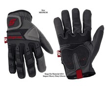 Snap On Material 4X® Impact Heavy Duty Gloves (MEDIUM) *NEW*
