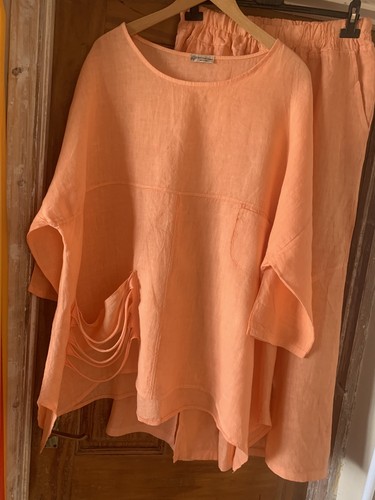 Lagenlook ord set coral - ,