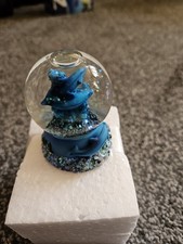 Dolphin Snow Globe Vintage