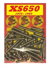 Yamaha XS650 - Engine  Covers Kit - A2 Stainless Philips Head Screws