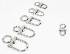 Falconry English Swivel, D Style Swivel 100% Stainless Steel All Sizes 