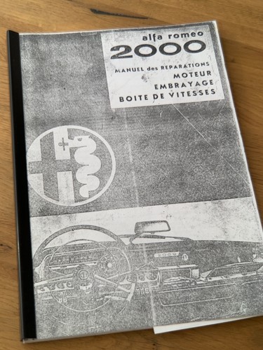 1960s repair manual - , for