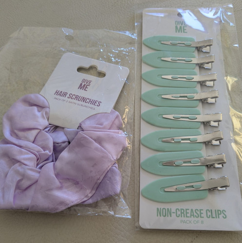Give hair satin scrunchies - me,