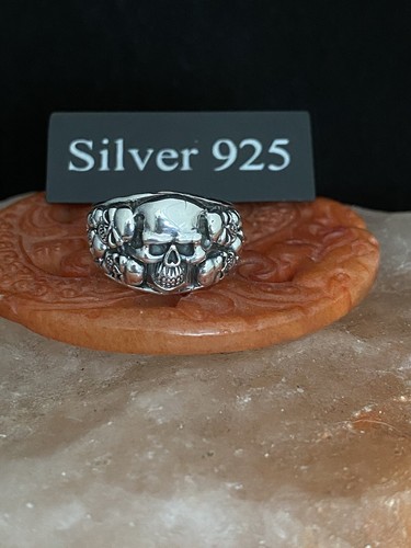 Silver multi skull - multi,