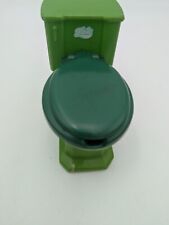 Vintage Fleur Doll Green Toliet