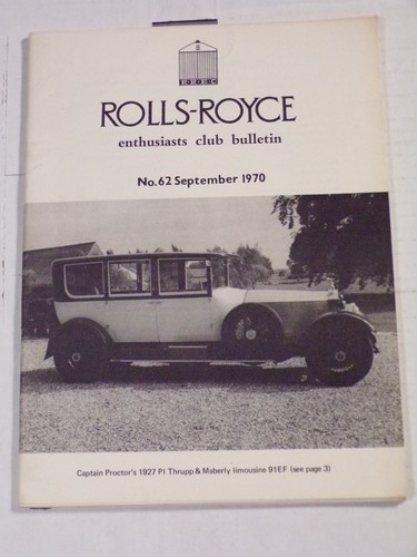 Rolls royce enthusiasts club - rolls-royce,
