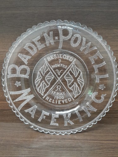 Baden powell mafeking glass - baden,